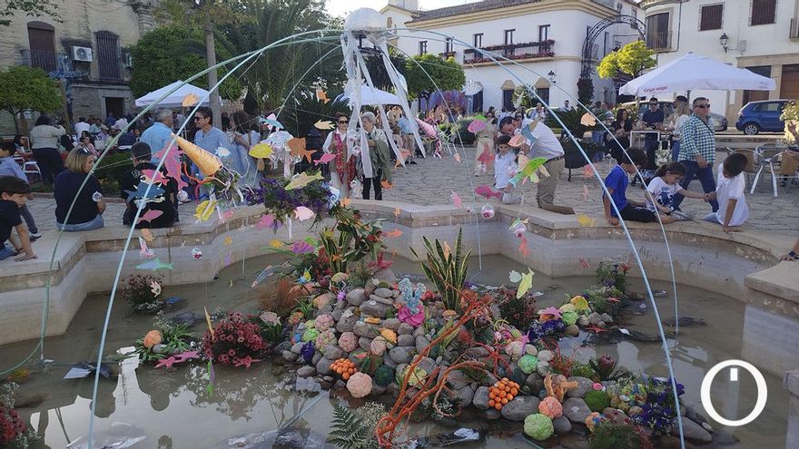 Las Calles en Flor de Cañete que sumergen al visitante en el fondo marino