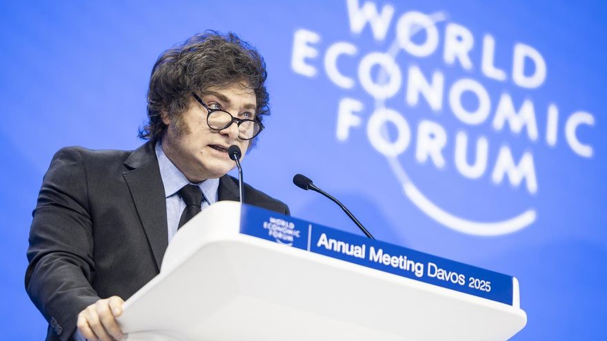El desafío político de no naturalizar ni justificar el discurso homofóbico de Milei en Davos