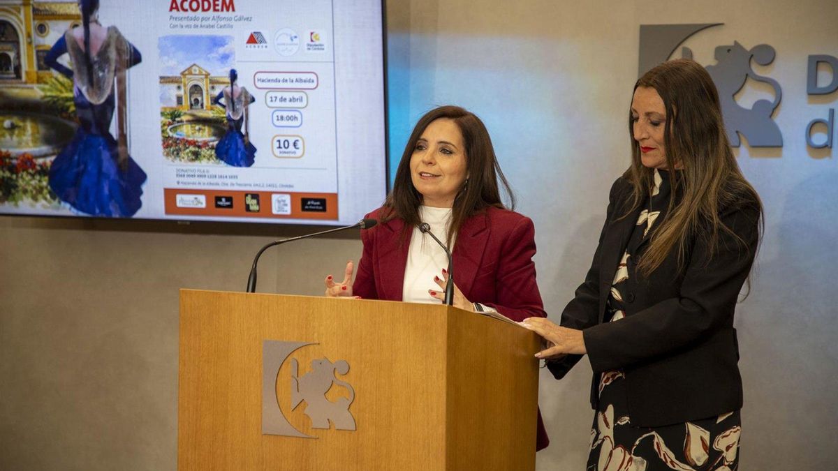 La Diputación anima a colaborar en el desfile benéfico de moda flamenca de Acodem