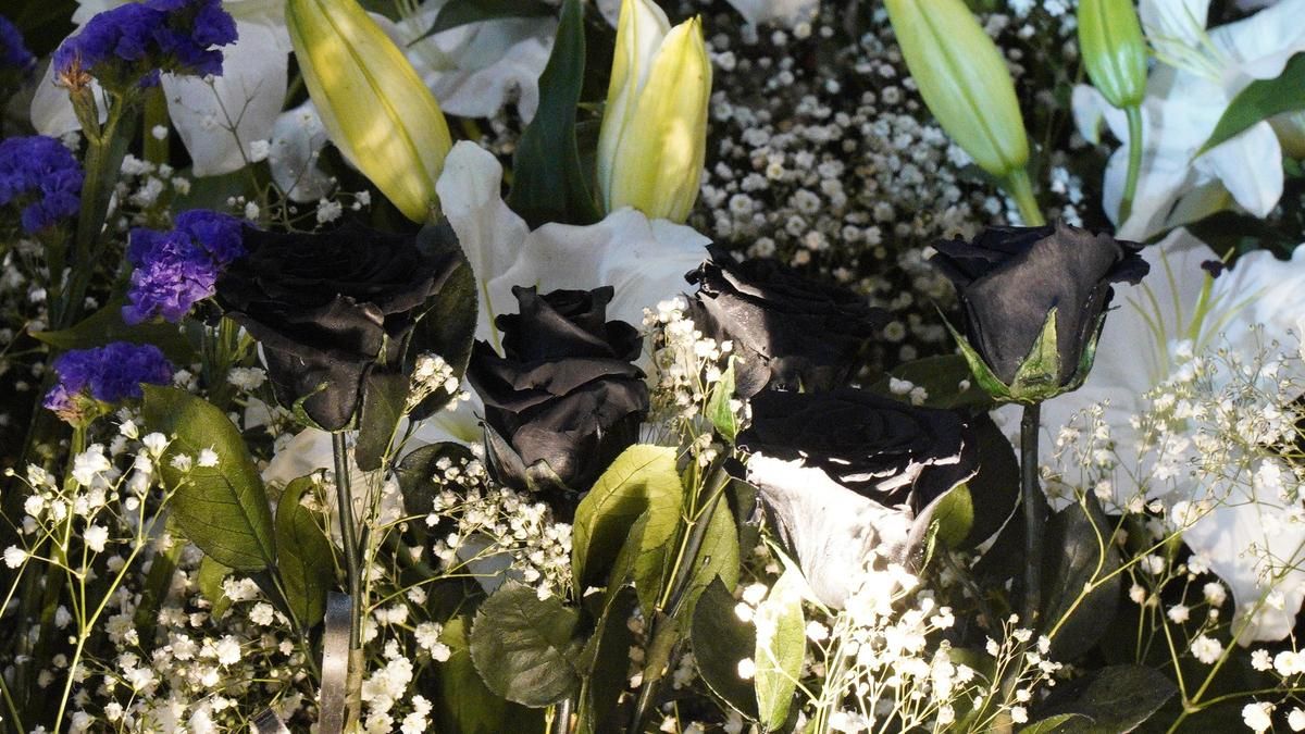 Procesión del Cristo de los Mineros en Caboalles de Abajo. 