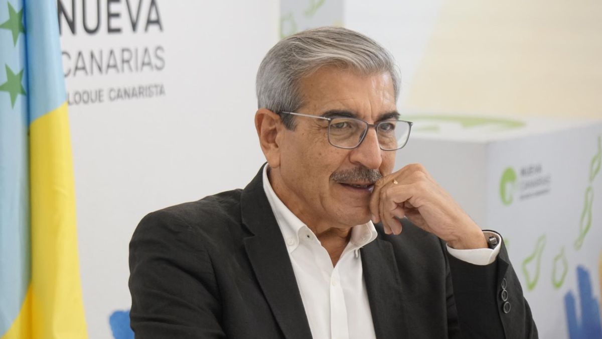 El secretario nacional de Estrategia, Programas y Formación de Nueva Canarias-Bloque Canarista (NC-BC), Román Rodríguez.