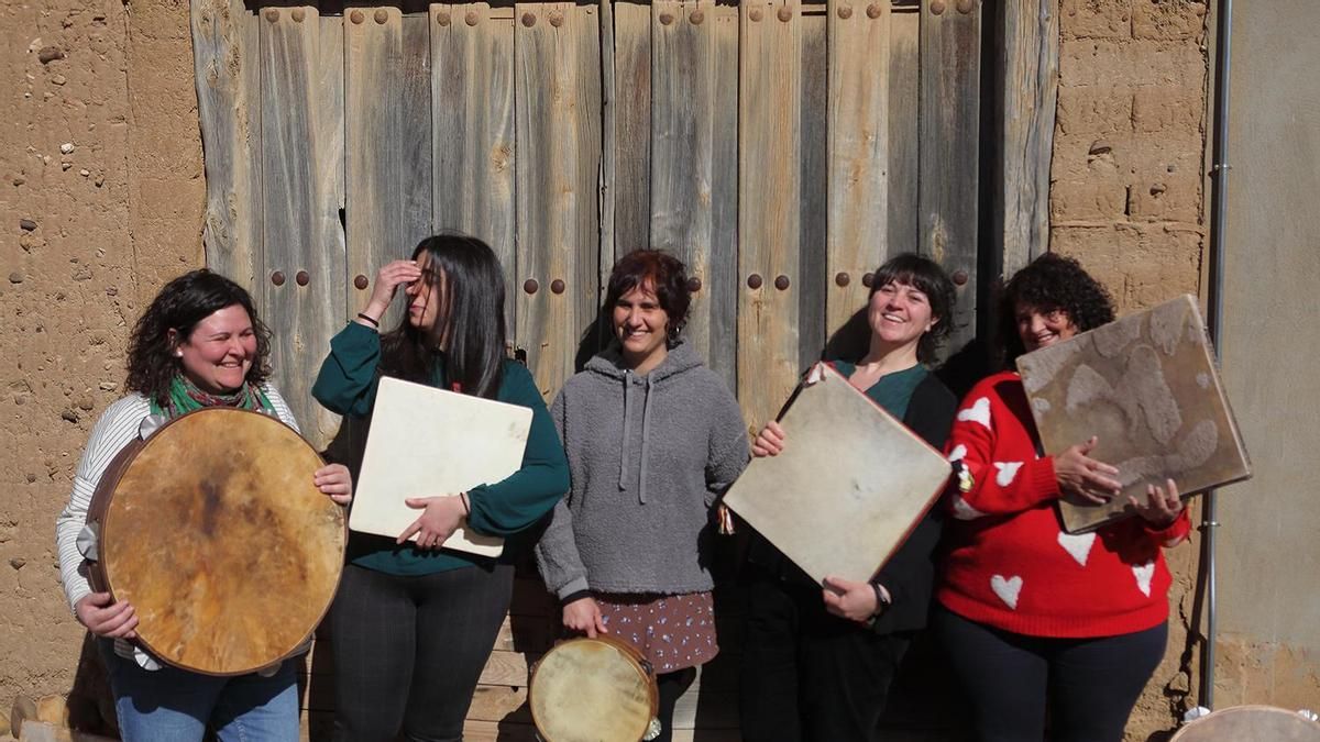 El grupo musical Gritsanda.