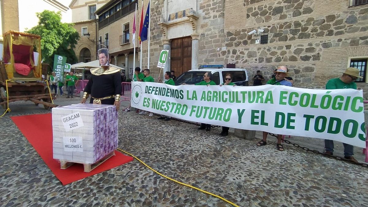 Imagen del viacrucis en Toledo