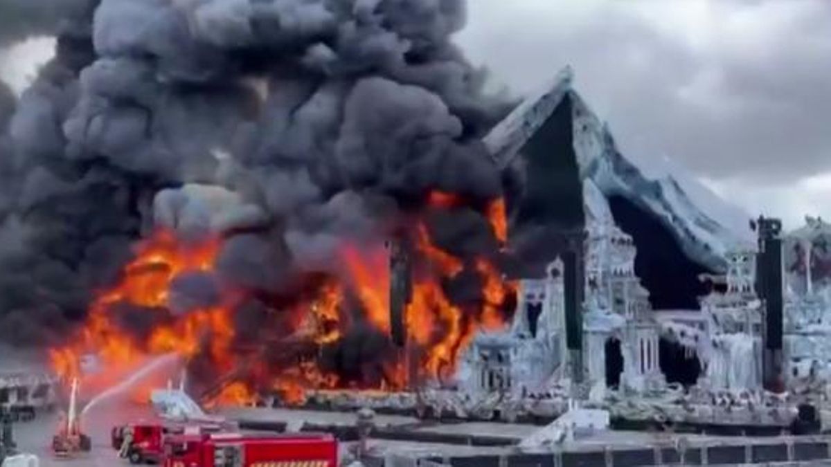 Un incendio arrasa el escenario principal del festival Tomorrowland en Bélgica