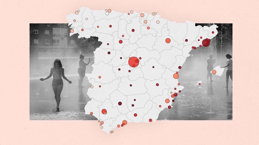 Ciudades convertidas en "trampas de calor": qué zonas de España registran más muertes por las altas temperaturas