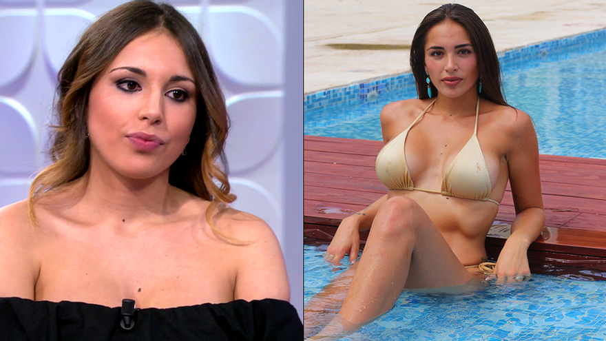 Sandra Pica en 'MyHyV' (2017) y en 'La isla de las tentaciones' (2020)