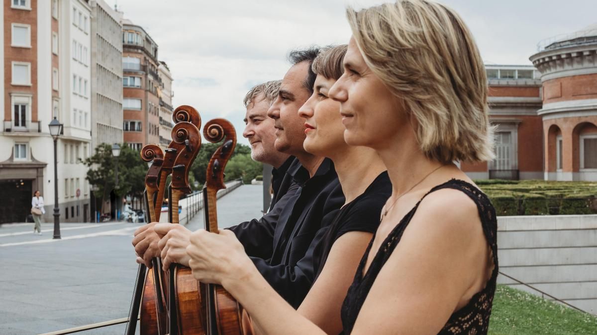 El Cuarteto Bretón inaugura este lunes en León el 39.º Festival de Música Española