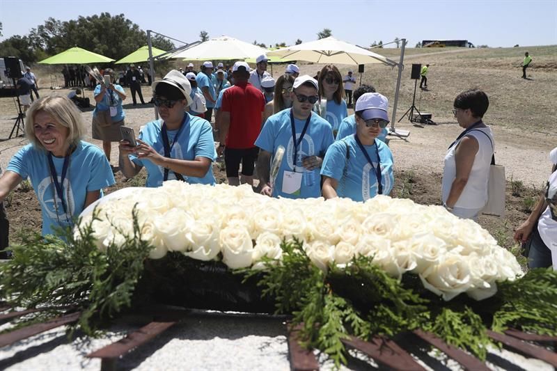 Homenaje en el noveno aniversario del accidente de Spanair