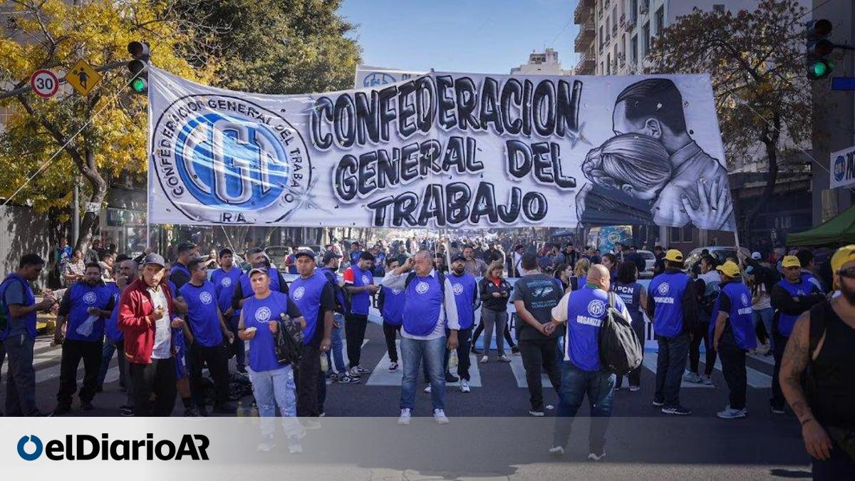 La CGT elige la calle para cuando el Senado vote la reforma laboral ...
