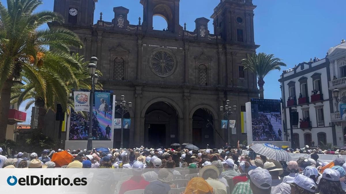 Vegueta Enriches Its Legacy with the Pope’s Visit: “Let Us Not Forget the Purpose of His Journey”