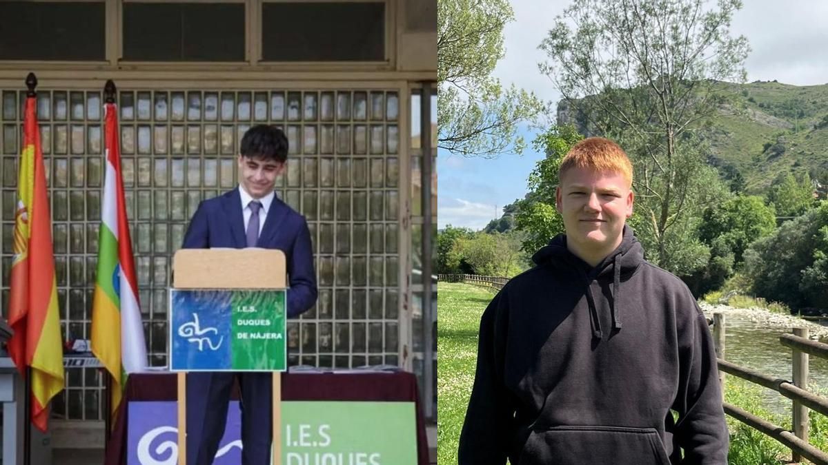 Alberto Espiga e Iván Sagasti han sacado las notas más altas de la PAU en La Rioja en 2025