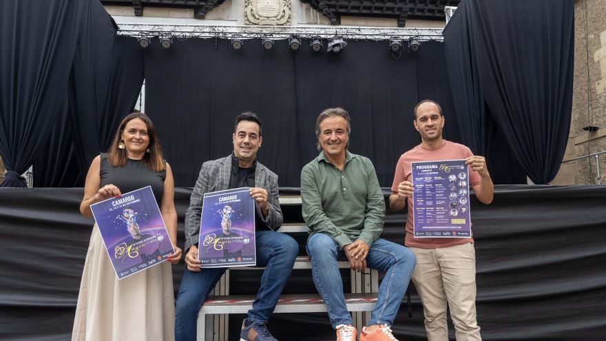 Presentación del XV Festival Internacional de la Magia de Camargo.