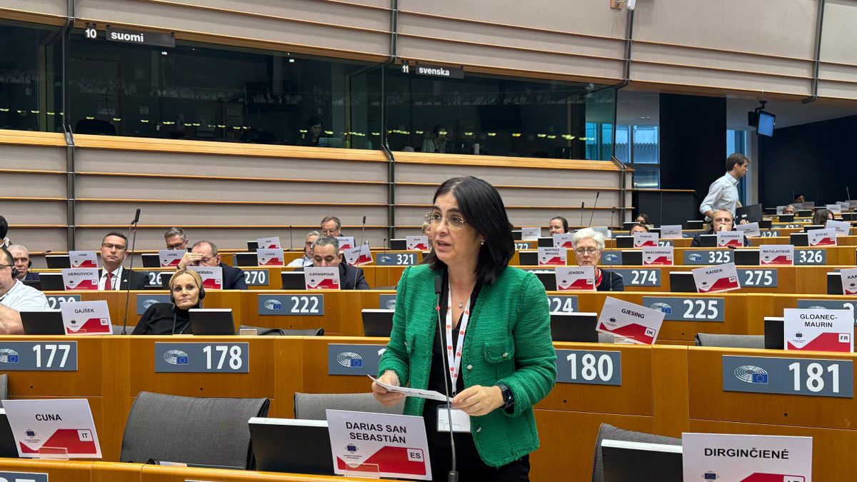 Carolina Darias interviene en el 168º Pleno del Comité Europeo de las Regiones este martes.