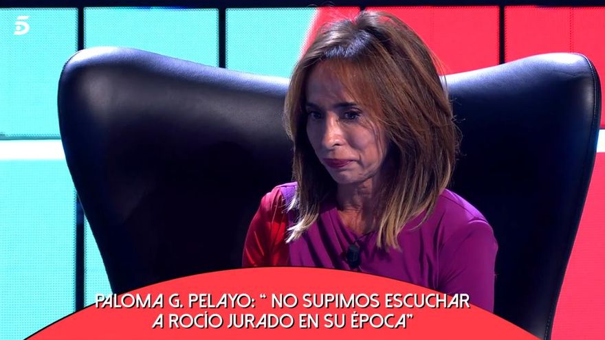María Patiño se emociona en 'Deluxe'