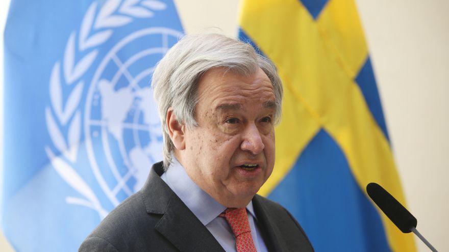 Guterres ve progreso en las negociaciones para resolver la crisis alimentaria EFE/EPA/SOREN ANDERSSON