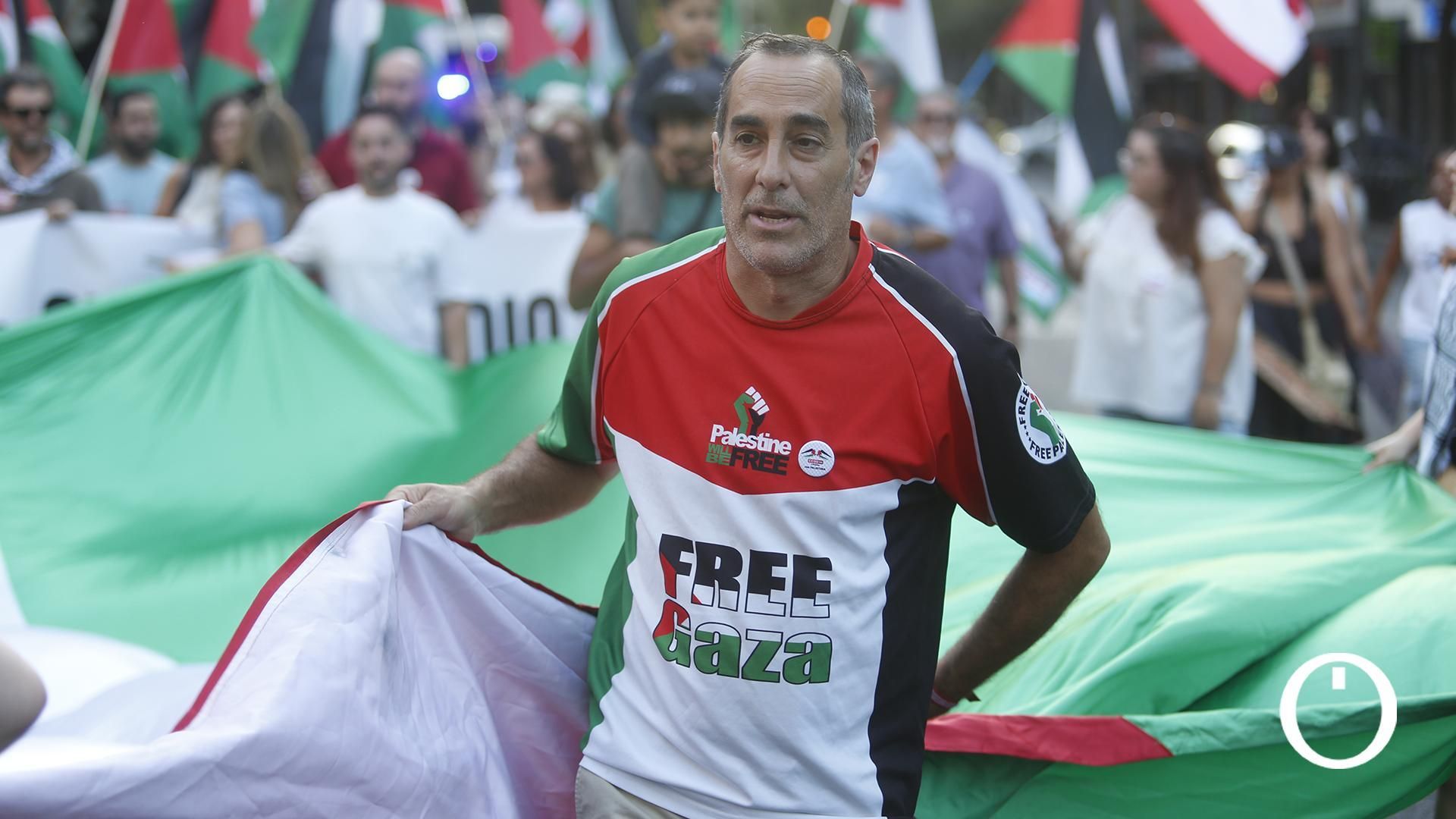 Las imágenes de la masiva manifestación en Córdoba por Palestina