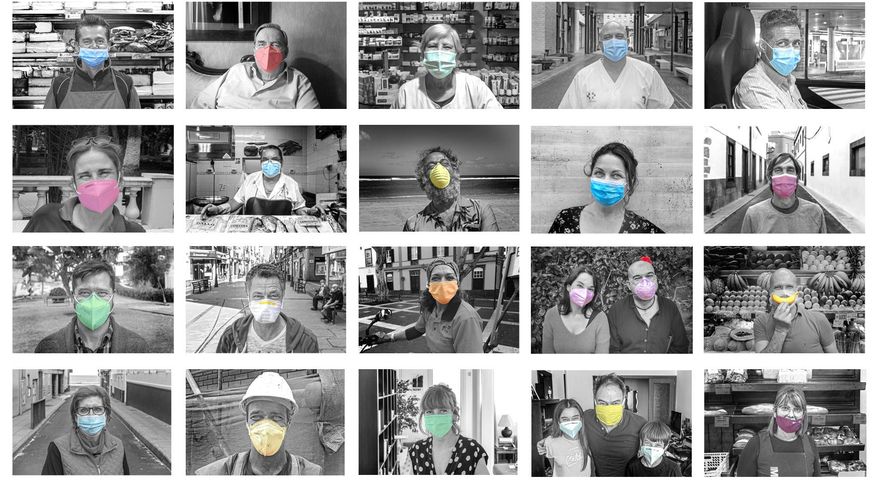 FOTOGALERÍA | ¿Me conoces mascarilla? ¡Vuelve el Carnaval! Caras conocidas y desconocidas esconden sus sonrisas al objetivo de Leandro Betancor