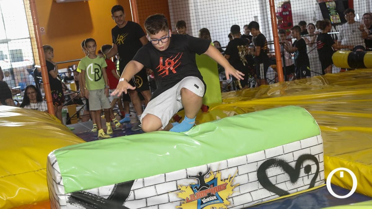 Parkour en Jumping Warrior con Álex Segura