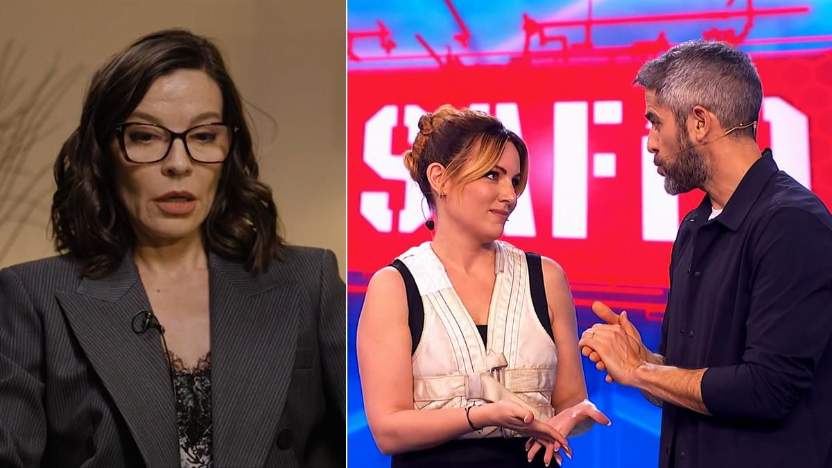 Silvia Bronchalo en 'De Viernes' / Edurne y Roberto Leal en 'El Desafío'