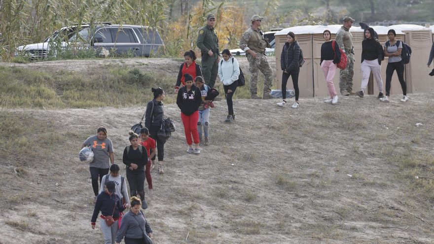 Más de 2,2 millones de personas han llegado a la frontera sur de EE.UU. en 2023