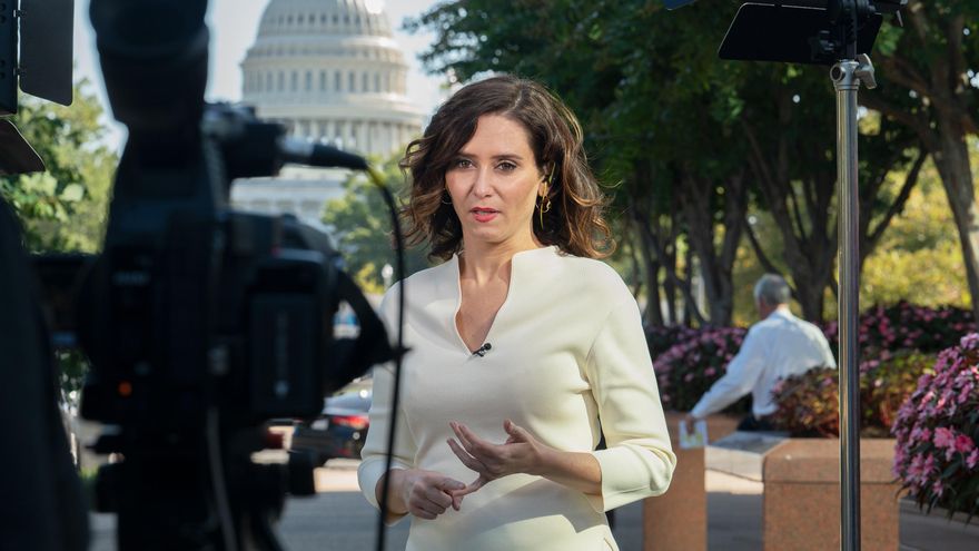 Ayuso intenta confrontar desde Washington con el Papa y acaba chocando con los obispos españoles