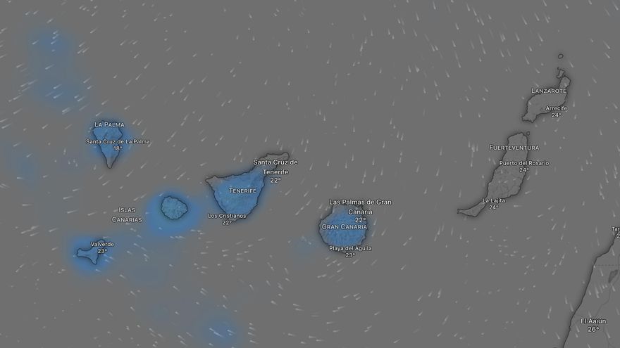 La dana Adam se siente también en Canarias: Aemet activa avisos amarillos