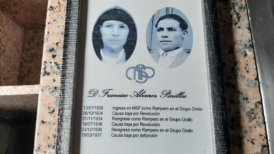 Ficha de la MSP de Francisco Álvarez Pinillas.