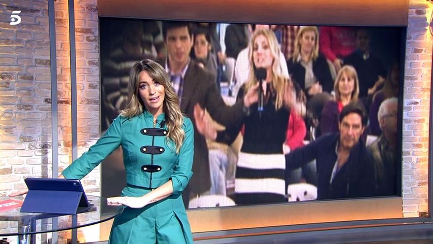 Al fondo, Luis Lorenzo y Arantxa juntos en 'De buena ley'