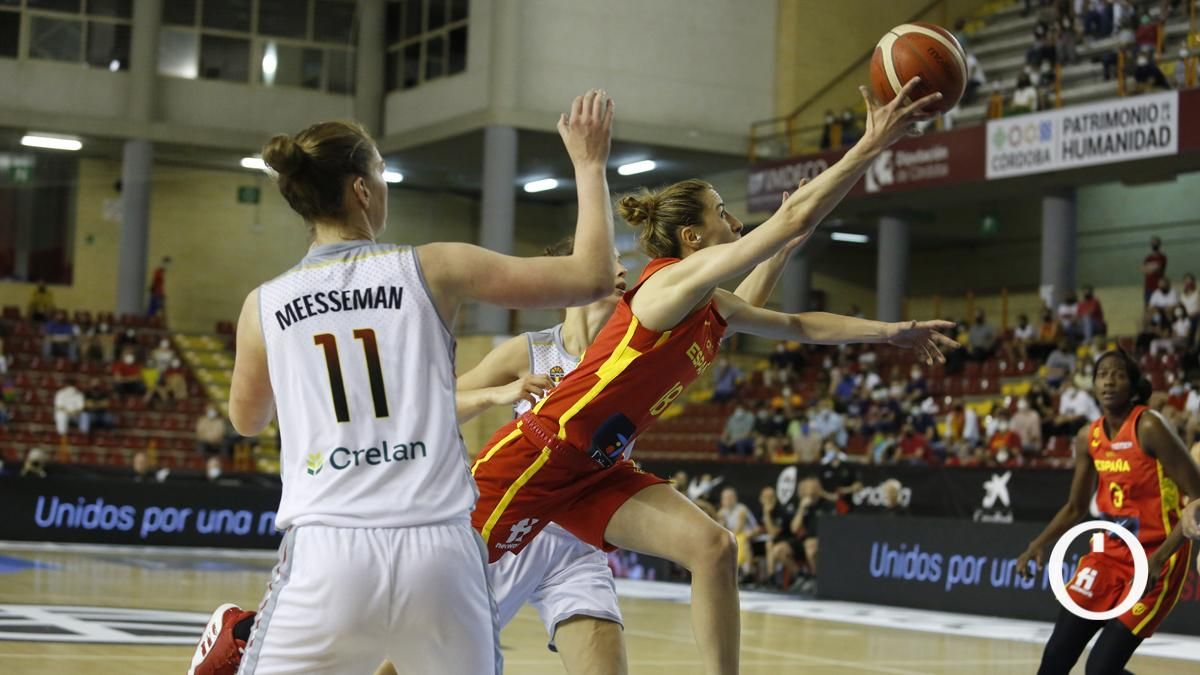 Las imágenes del España - Bélgica