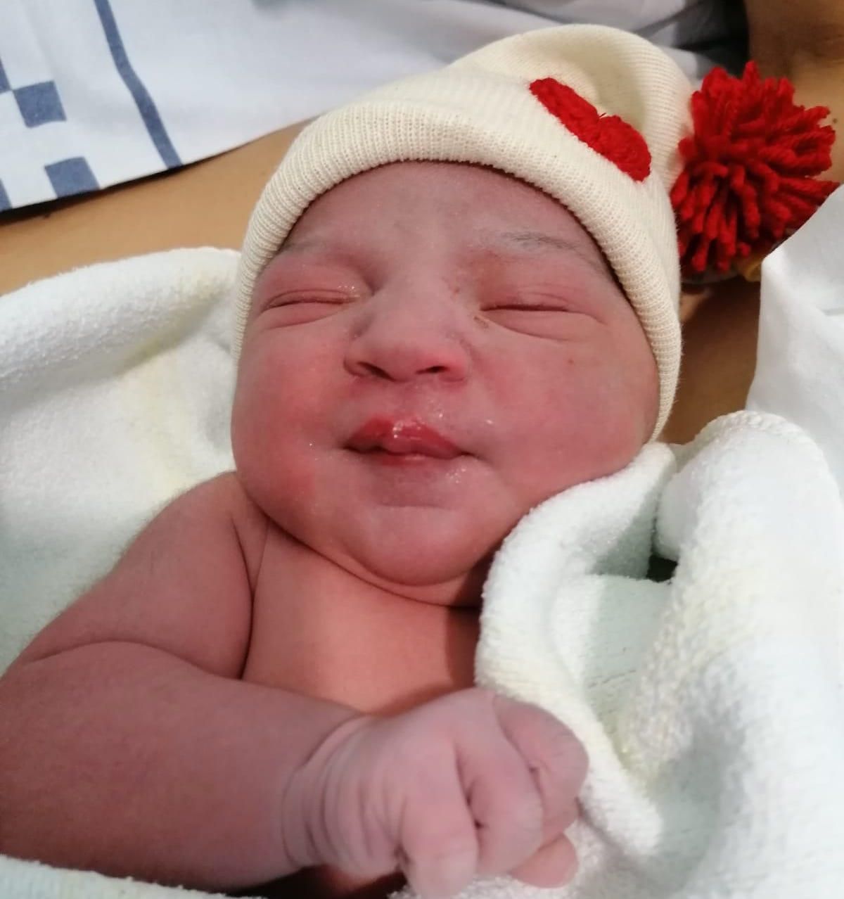 Valentina nació a las 12.44 horas de este sábado. LA PALMA AHORA