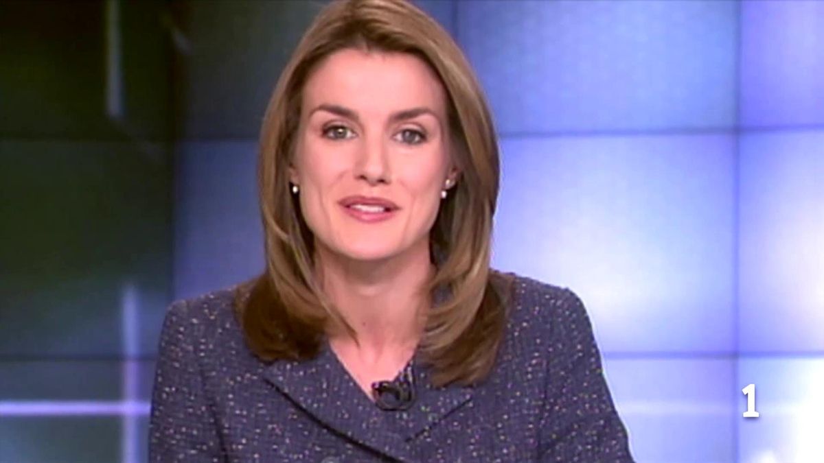 La reina Letizia en una imagen de 'El Telediario de nuestras vidas'