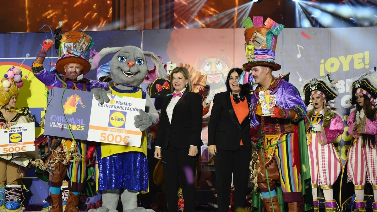 Los Legañosos ganan el concurso de murgas del carnaval de Las Palmas de Gran Canaria