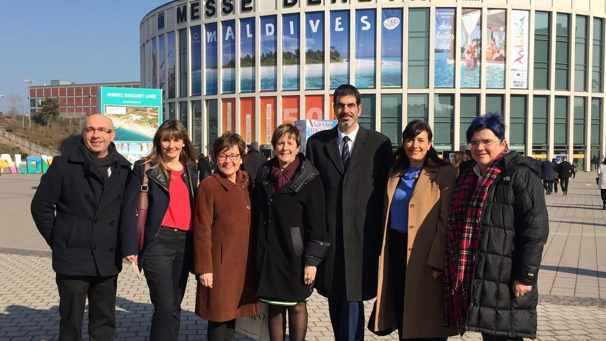 Euskadi promociona su oferta turística en la Feria ITB Berlín, por primera vez, con stand propio