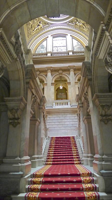 Escalera del Palacio de Fomento.