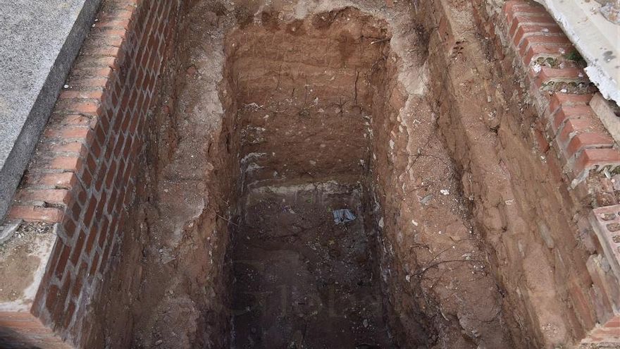  Imagen tridimensional de la fosa obtenida por fotogrametría