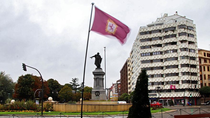 Toda la provincia de León se encuentra en alerta amarilla por viento, lluvias o nieve durante el lunes