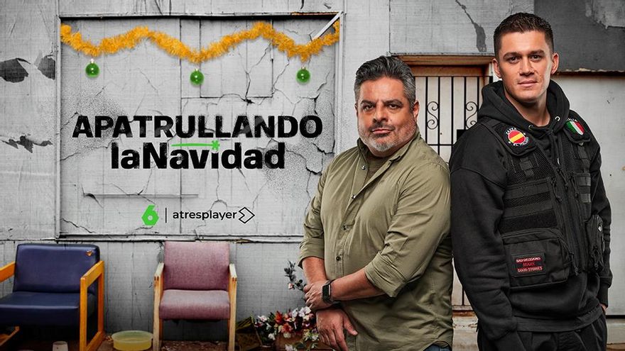 laSexta fija el estreno de 'Apatrullando la Navidad', un especial con Jalis de la Serna y el youtuber 'Zazza el italiano'