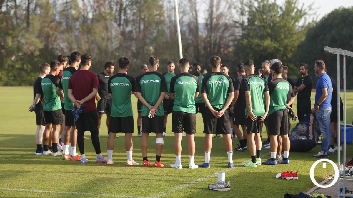 Primer entrenamiento del Córdoba CF tras las vacaciones