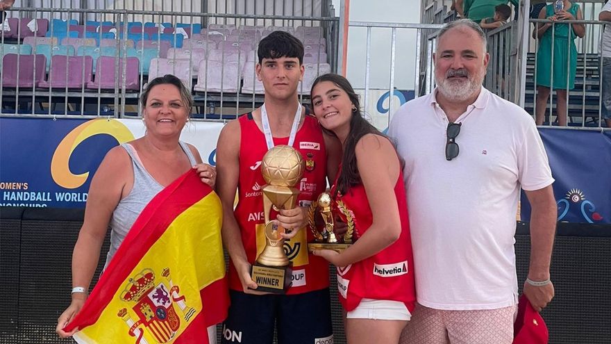 Pablo Sánchez, un oro mundial para la historia del balonmano cordobés