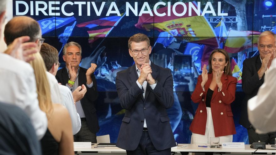 Los barones del PP dan por hecho que Feijóo irá a una investidura fallida y que se quedará en la oposición