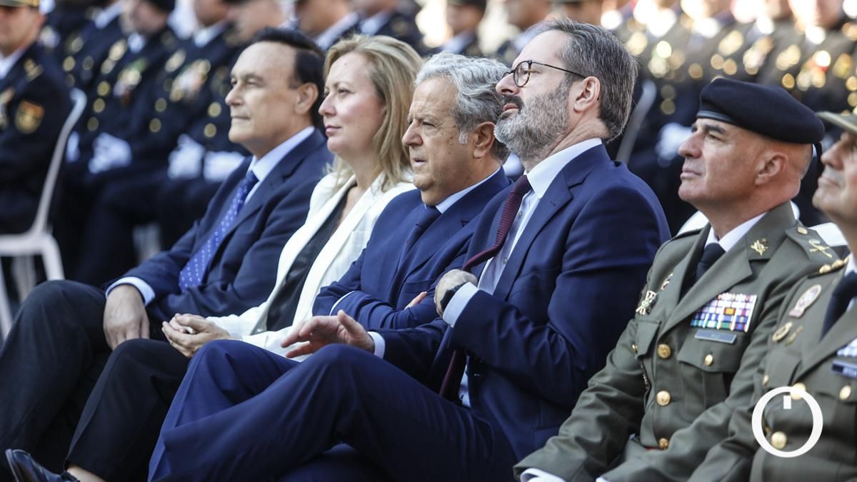 Acto de la Policía Nacional para celebrar su patrón, los Santos Ángeles Custodios