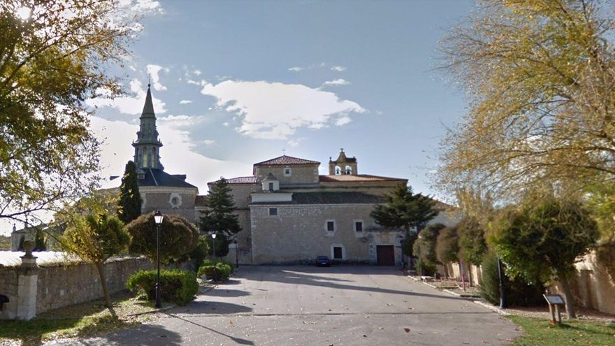 Fachada del Convento de La Aguilera (Burgos) - GOOGLE MAPS