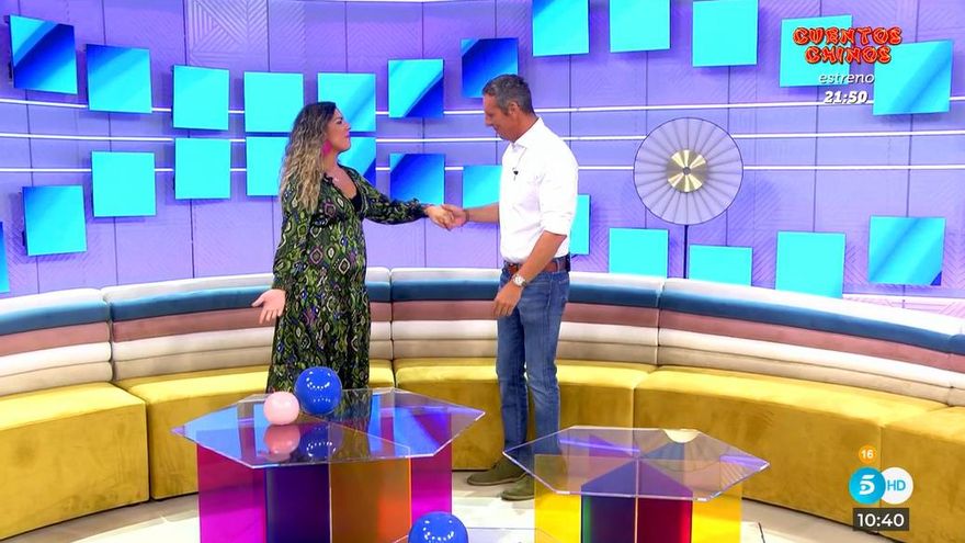 Joaquín Prat y Adriana Dorronsoro en el estreno de 'Vamos a ver'