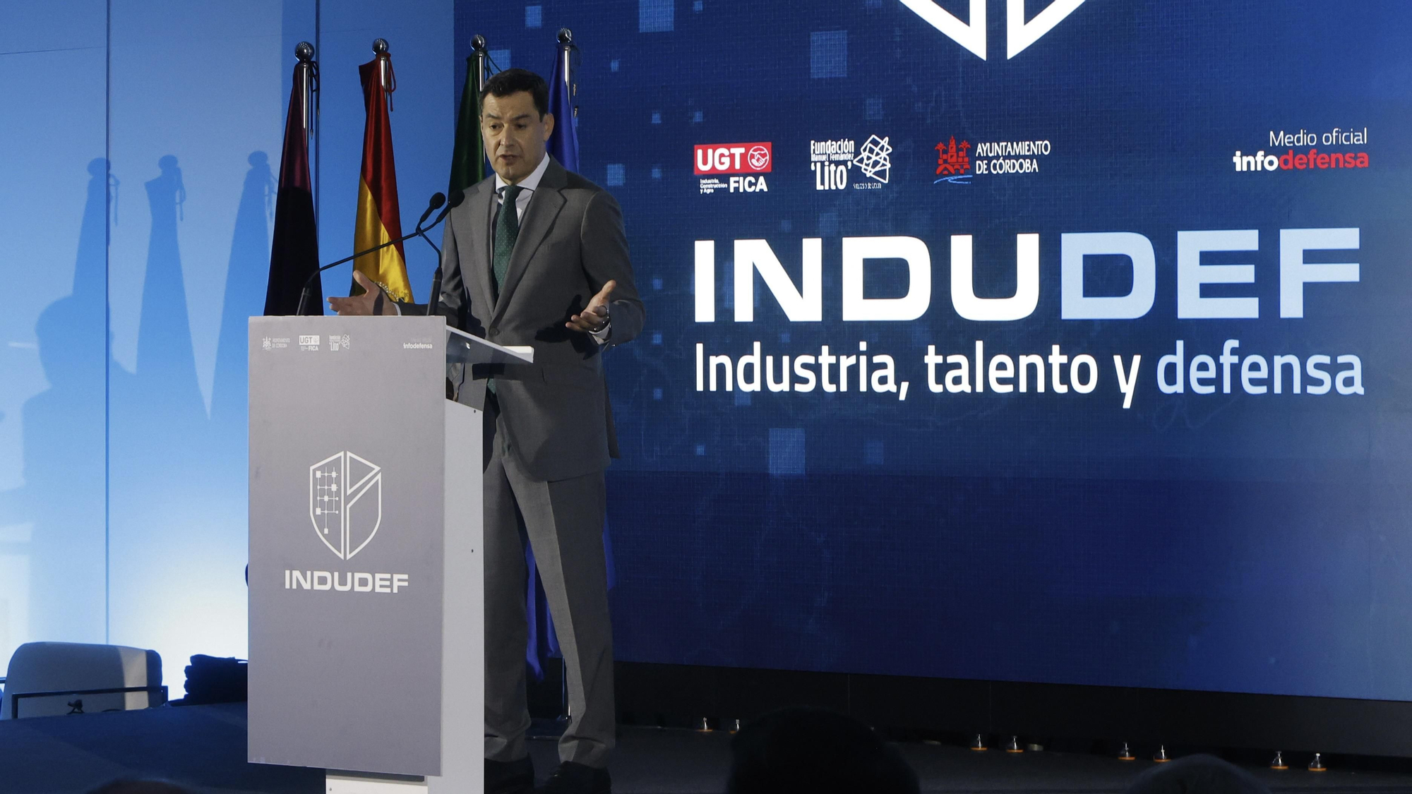 El Rey Felipe VI asiste a la jornada de clausura del Foro Indudef
