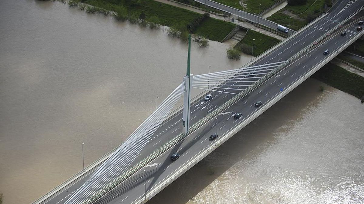 Vista aérea del Puente de Andalucía