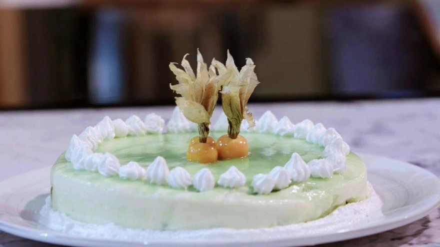 Uno de los postres presentados