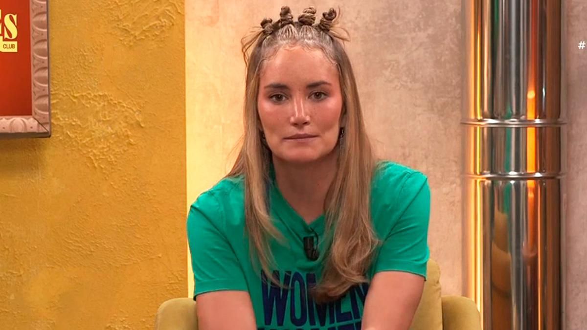 Alba Carrillo, presentadora de 'El sótano club'
