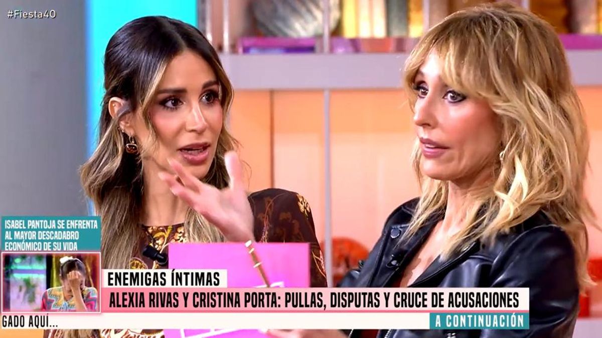 Emma García y Cristina Porta se enganchan como nunca en 'Fiesta': "Si no lo entiendes es tu problema, cariño"