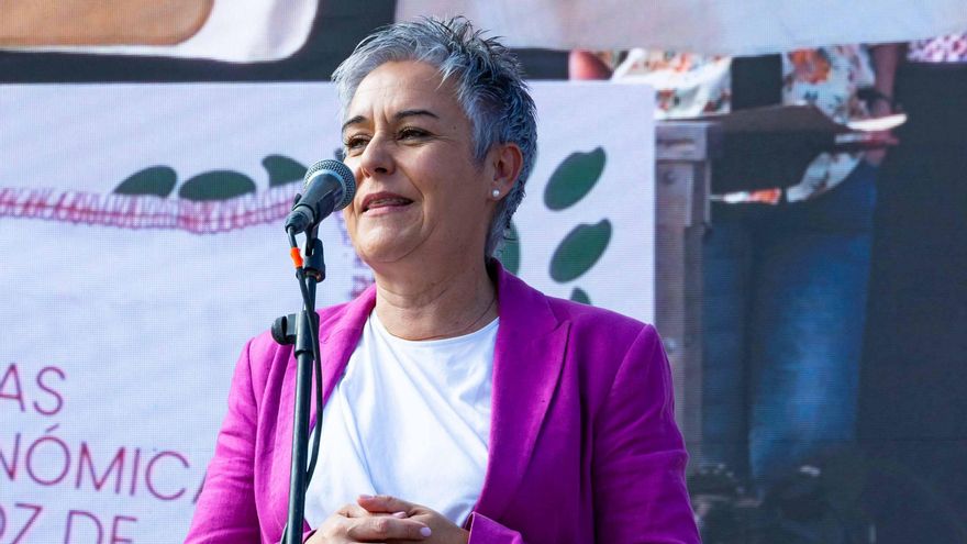 La alcaldesa de Calasparra, Teresa García