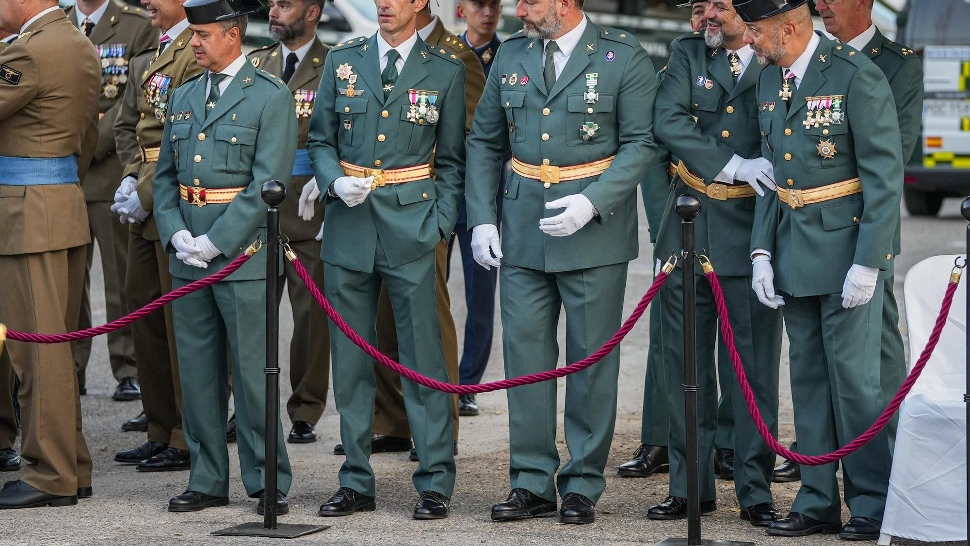 Desfile de la Guardia Civil por el Día de la Hispanidad